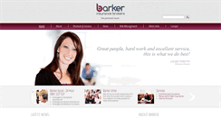 Desktop Screenshot of barker.co.za
